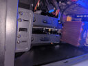 索厉 台式机光驱位硬盘托架2.5/3.5英寸通用 硬盘转接架/机械SSD硬盘支架/金属材质黑色(六件套)/SL-HD222 实拍图
