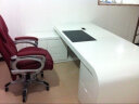 福锦（FUJIN）老板桌办公家具简约主管桌现代大班台总裁桌白色时尚经理桌椅组合 1.8米右侧柜 实拍图