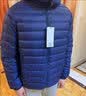雅鹿短款轻薄羽绒服男冬季休闲轻薄款秋冬装防寒保暖上衣外套潮流男装 YF507V00960藏青色立领 4XL （200-220斤） 实拍图