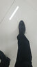 卡帝乐鳄鱼（CARTELO）男鞋商务正装鞋职场低帮潮流系带皮鞋子男1057 黑色 44 实拍图