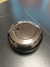 B&y 加厚鼓形不锈钢烟灰缸 防风带盖 车用烟缸 欧式个性  创意烟盅 黑色 大号 实拍图