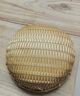 小栱枝  手工竹编制品竹簸箕竹筐篮竹筛子馒头收纳箩筐水果洗菜农家用沥水 A款外径35cm高12.5cm 实拍图