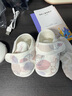 拉夏莉亚新生儿手工鞋宝宝步前鞋外出婴儿鞋子软底袜鞋0-3-6-12月棉鞋学步 实拍图