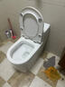 松鲸 马桶家用小户型虹吸式大冲力防臭节水连体式卫生间普通座便器 大冲力-豪华款马桶 305/300mm 实拍图