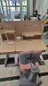 思鹿法国silux儿童学习写字桌家用可升降课桌椅小户型学生实木书桌 【莫兰迪粉1.2M套装】可调追背椅 实拍图