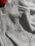 迪卡侬（DECATHLON）摇粒绒外套女抓绒衣保暖户外运动加厚秋冬冲锋衣内胆 全拉链-浅灰色 2XL 实拍图