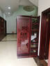 柒妖捌美家 QY BA MEI JIA中式屏风隔断玄关置物架书架装饰柜简约现代可移动木质多层板座屏 高200长100宽30 实拍图