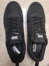安踏男鞋运动鞋男秋冬季男士软底网面跑步鞋休闲鞋皮面保暖防水鞋子男 (秋季网面透气)安踏白/黑 42.5 （9码） 实拍图