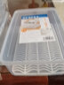 家の物语（KATEI STORY）日本包子馒头冷冻专用收纳盒大容量冰箱饺子食品级整理保鲜盒 大号保鲜盒套装 3件套 6.2L 晒单实拍图