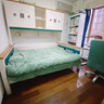 童友 奇布豆 实木衣柜床一体橡木青少年床书架床网红上下床儿童床男孩 衣柜床 1500*2000 实拍图