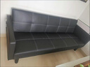柚公馆沙发床可折叠两用多功能小户型门店办公室2米客厅三人沙发床速发 长度1.4米 带扶手 双人位 黑色 实拍图