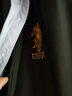U.S. POLO ASSN.夹克外套男秋冬休闲男士立领棉服茄克宽松棉衣保罗上衣 黑色 3XL 实拍图