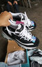 斯凯奇（Skechers）女鞋夏季厚底老爹鞋百搭透气熊猫鞋软底舒适外穿休闲运动鞋11959 实拍图
