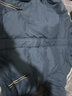 左斯客棉衣男2024冬季潮款男士韩版修身连帽学生外套时尚大码加厚棉服 蓝色 4XL 实拍图
