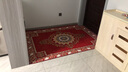 七七家入户门地垫门口脚垫客厅玄关卧室门脚垫吸水防滑垫红色地毯可定制 871-红色 140*200cm长方形 实拍图