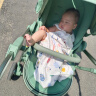 酷贝乐（coballe）婴儿推车可坐可躺双向婴儿车轻便折叠儿童高景观新生宝宝bb手推车 极光绿(轻巧便携+全罩遮阳) 晒单实拍图