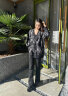 Calvin Klein Jeans秋冬女士通勤简约ck字母提花纽扣V领毛衣针织开衫J222311 BEH-太空黑 S 晒单实拍图