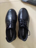 康奈 男士商务正装鞋经典圆头系带布洛克鞋深口皮鞋 黑色 39 实拍图