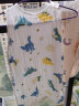 柯斯德尼（kidsneed）婴儿睡袋纯棉纱布无袖背心宝宝春秋薄款护肚睡衣防踢被四层M码 实拍图