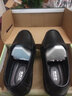 木林森（MULINSEN）男鞋商务休闲套脚软底爸爸鞋 40码 黑色 21811058 实拍图