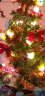 圣诞树 60cm圣诞树装饰套餐加密小型带灯迷你圣诞树场景摆件圣诞树 60CM小树套餐(带灯) 实拍图