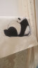 Cute Panda Canvas Bag k中国风黑白熊猫印花学生手提帆布包袋子 帆布袋熊猫4 晒单实拍图