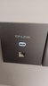 普联（TP-LINK） 全屋wifi 无线ap面板套装 全千兆5G频段家用86型poe供电墙壁路由器 4个1200M银色+5口PoE路由器(家庭版) 实拍图
