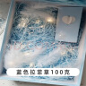 多美忆拉菲草填充物100克七夕情人节生日礼物品盒填充物蓝色纸碎丝带 实拍图