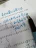 英雄（HERO）宝珠笔 E609日常书写商务练字三年级中小学男女签字笔 金夹 陈酒红 简装 实拍图