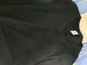 遥渠（YAO QU）夏季纯色背心男潮牌帅气短袖宽松圆领体恤ins港风百搭运动坎肩 黑色 3XL【150-170】 实拍图