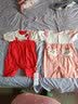 迪迪熊日记（DIDIXIONGRIJI）婴儿衣服夏季薄款新生儿短袖连体衣0-3个月宝宝夏装老虎服哈衣六 短袖公主小粉兔 80cm 适合体重17-19斤内 实拍图