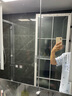 波彼（BOBI）陶瓷一体盆蜂窝铝浴室柜挂墙式储物收纳柜卫生间洗手洗脸洗漱台 60CM灰色铝柜+中边盆【龙头套装】 实拍图