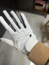迪卡侬高尔夫手套女士炎热天气高尔夫双手手套 白色/黑色-2838326 实拍图