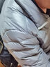 啄木鸟 轻薄羽绒服男短款冬季外套男士新款超轻休闲中青年白鸭 16050灰色(立领) 2XL(160斤-180斤) 实拍图