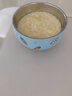 国风（GuofenG）儿童碗辅食碗316不锈钢防摔防烫碗宝宝碗儿童餐具可爱风格 【316抗菌碗】晴蓝萌兔13cm 实拍图