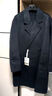 伯爵卓尔高端全羊毛双面呢大衣100%男士2025秋冬季新款中长款通勤男装外套 黑色 【常规款-无内胆】 S (165) 实拍图
