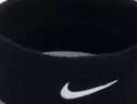 耐克（NIKE） 发带网球篮球足球护额头箍跑步头巾 运动健身透气吸汗带擦汗头带 黑色/NNN07010OS 均码 实拍图