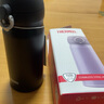 膳魔师（THERMOS）保温杯升级316不锈钢材质便携保温弹盖杯TCML-350S TCML-350S 骑士黑 350ML 实拍图