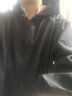 FGHGF时尚防油厨房围裙罩衣劳保服男女长袖大褂护衣工作服户外防污罩衣 黑色单层罩衣3XL（140-165斤） 实拍图