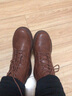 森馬马丁靴女靴英伦风学生东北保暖雪地短靴女生鞋靴女款高帮靴女鞋 WZ+棕色中筒-加绒款【偏大一码】 36 实拍图