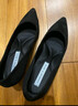 CHARLES&KEITH简约通勤尖头高跟鞋子女鞋休闲单鞋生日礼物女CK1-60280245-1 Black Textured黑色纹理 34 实拍图