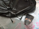 蒂梵森新款双肩包男士背包休闲大容量旅行电脑包大中学生书包旅游皮包男 2020时尚款精品黑色 实拍图