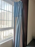 阿黎 北欧简约成品渐变条纹遮光窗帘2.5宽*2.4高 挂钩款 单片装 实拍图
