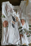 全棉时代纯棉新生婴儿连体衣服新款抗菌纱布宝宝春夏满月服和袍 繁花似锦【四季款】 80cm （9-12个月） 实拍图