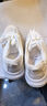 李宁热断码女童鞋子2025春秋新款儿童小白鞋中大童女孩运动老爹鞋 白色(升级款) 36 实拍图