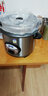 半球（PESKOE）电饭煲 电饭锅家用电饭煲不粘内胆直身电饭锅电蒸锅老式电饭煲蒸煮 4升全钢锅身+蒸屉（适用3-6人） 4L 实拍图
