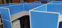 中伟屏风工位办公桌椅组职员电脑桌隔断工作台台干字型含椅子可定制 晒单实拍图