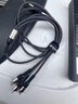 昂悦三合一数据线充电线一拖三100W/66W多功能多头手机6A/5A超级快充闪充适用苹果荣耀华为type-c安卓 1.25米-土豪金-30分钟充满 实拍图