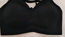 雅鹿无痕乳胶内衣女士无钢圈小胸聚拢调整型少女学生美背文胸罩 黑色 XL （建议120-135斤85D&90ABC） 实拍图