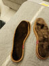 华宝驰 3双防寒棉鞋垫保暖男加绒加厚女冬季雪地靴毛绒鞋垫子绒透气带毛 深棕色 3双 40码 实拍图